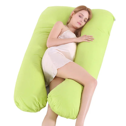 Full Body Maternity Pillow U-Shaped Pregnancy Pillow for Neck, Arm, Abdomen and Leg Support